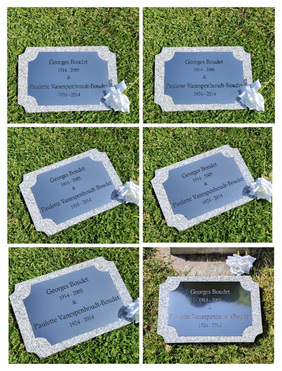Personalised Flat Grave Marker Engraved  Memorial Plaque Grass Grave stone Marke