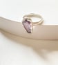Purple Spinel Ring Handmade  - Image 3