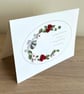 Handmade quilled 40th ruby wedding anniversary card - Image 5