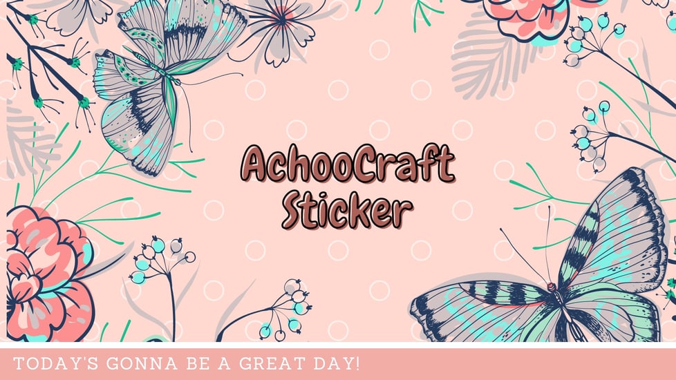 AchooCraftSticker