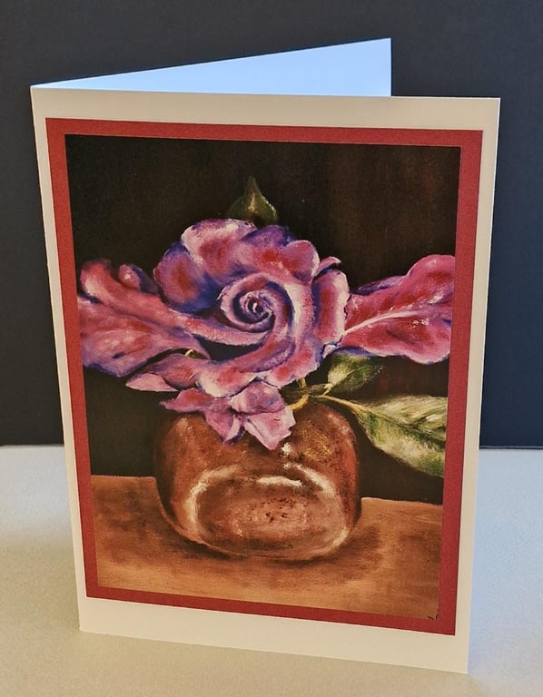 Greetings Card (Blank) A5 - 'In Memory': Print of an Original Painting