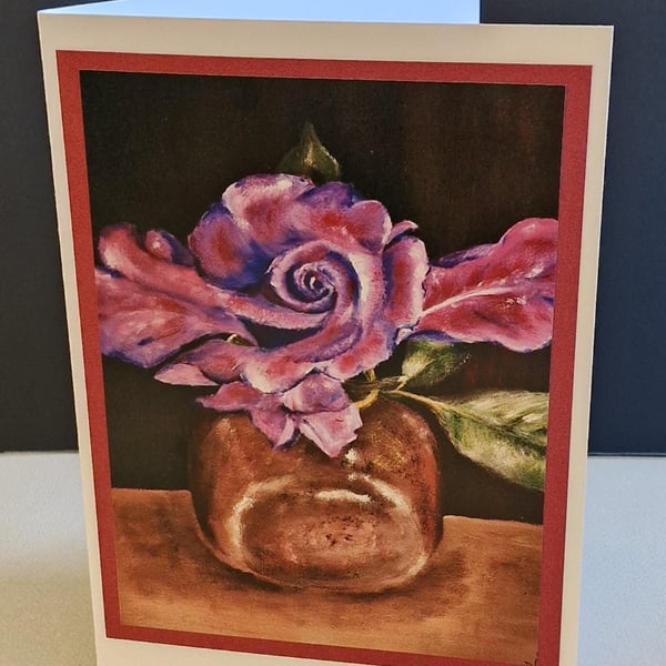Greetings Card (Blank) A5 - 'In Memory': Print of an Original Painting