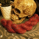 Feuerzangenbowle handspun yarn 100 yards