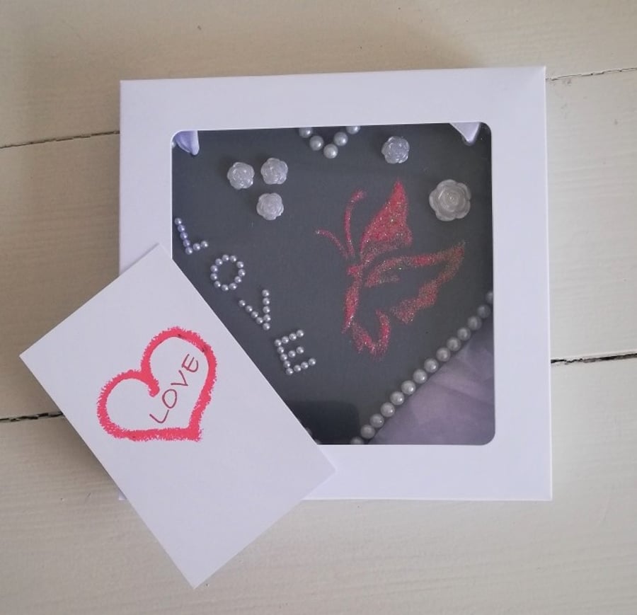 Greeting Heart (15cm) – for that special occasion or just because . . .