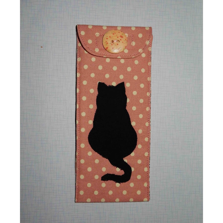 Glasses case - Black cat
