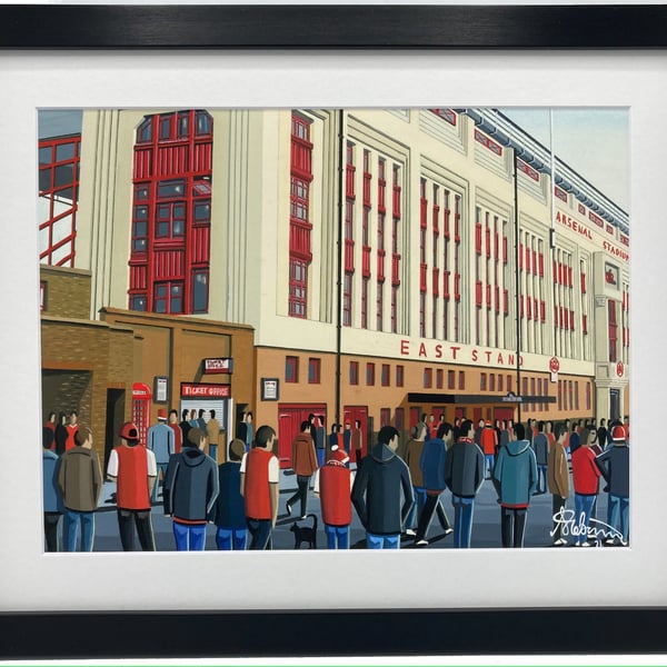 Arsenal. Framed & Unframed Art Print. Football Club FC, Stadium Gift