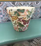 Large Handcrafted 155mm Diameter decoupaged "Butterfly" design terracotta pot - Image 5