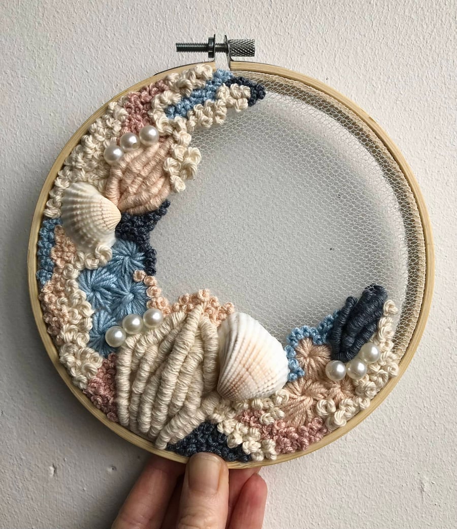 Catch of the day a 6 inch art piece 