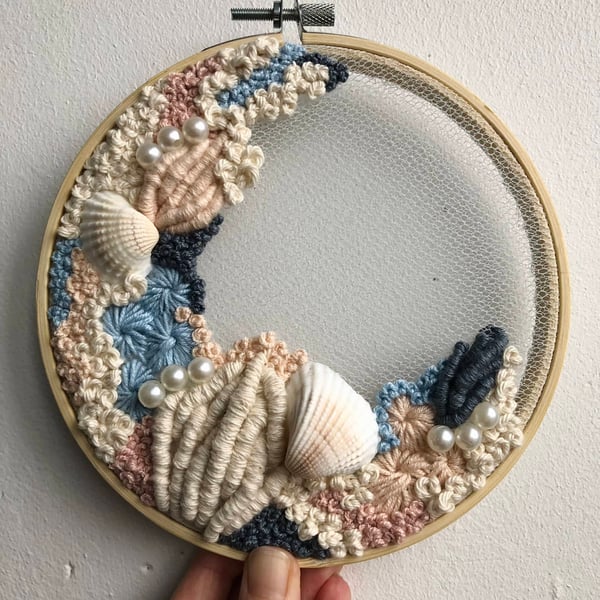 Catch of the day a 6 inch art piece 