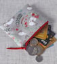 Small purse, coin purse, rabbits, mushrooms - Image 7