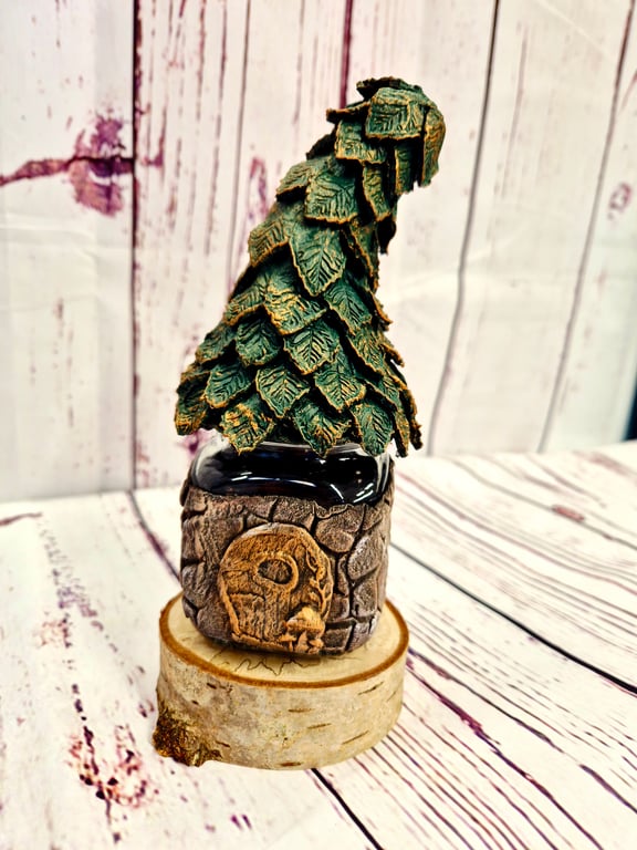 “Leaf & Stone Cottage” – Enchanted Fairy House