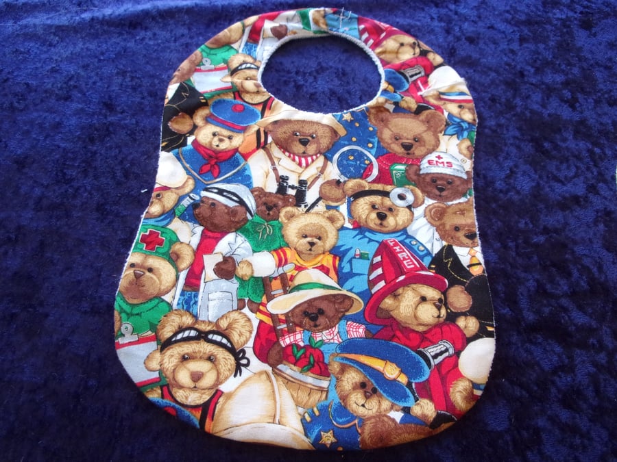 Teddy Bears Baby Bib