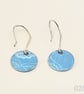 028 - Handmade Aluminium and Silver Reversible Earrings - Image 2