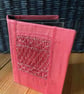 Hand Smocked Silk Photograph Album, Raspberry  - Image 3