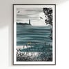 Ocean Calling Illustrated Art Print 