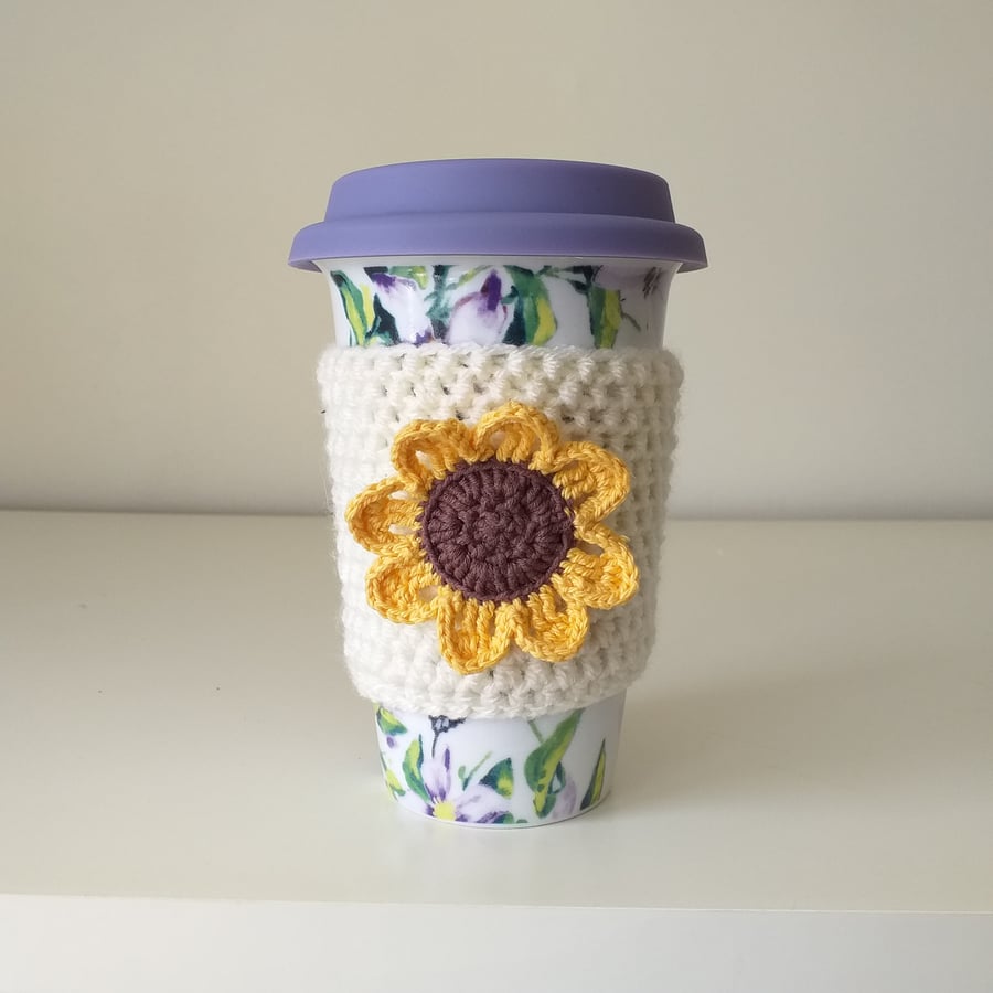 Sunflower Cup Cosy