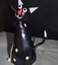 cute ceramic cat. Summer second - Image 3