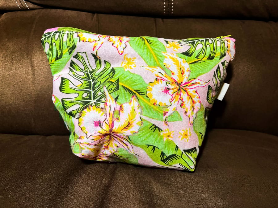 Handmade Sewn Makeup Bag