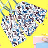 Playful hand painted gift tags (set of 3)