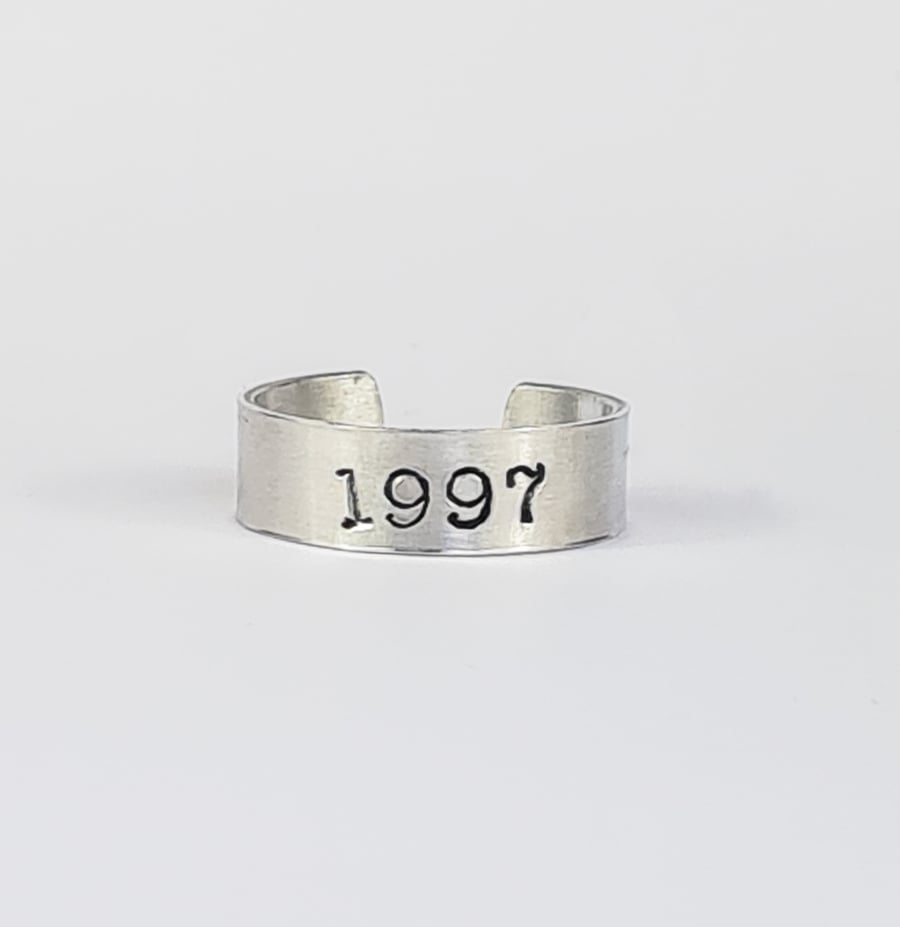 Custom hot sale year ring