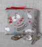 Small purse, coin purse, rabbits, mushrooms - Image 6
