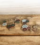 Set of Six Snowflake Christmas Gift Tags - Image 2