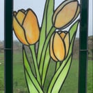 Stained Glass Tulips 