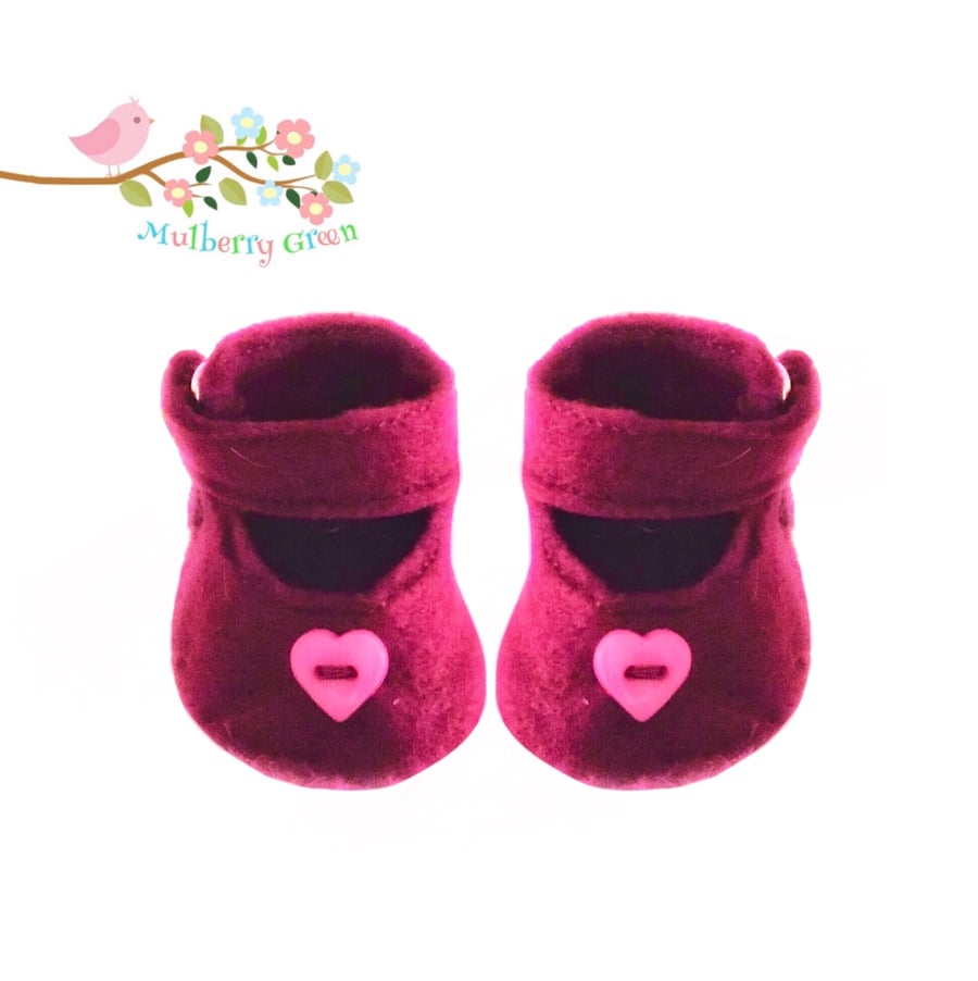 Mulberry Heart Shoes