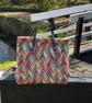 Carpet Bag zig zag, Mary Poppins Style - Image 3
