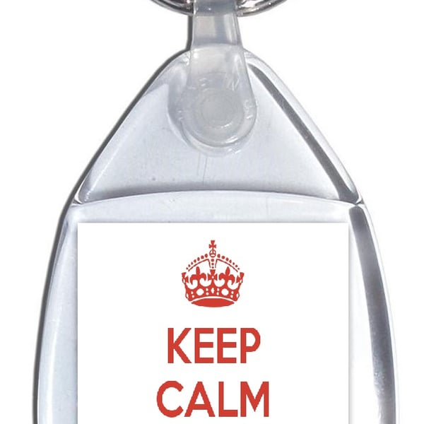 Keep Calm and be Forever Young - Keyring  (FD0100e)