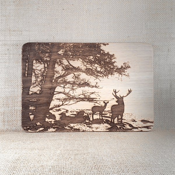 Down by the River - Laser Engraved Wooden Plaque
