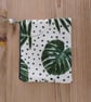 Make up bag fully lined with zipper closure. - Image 2