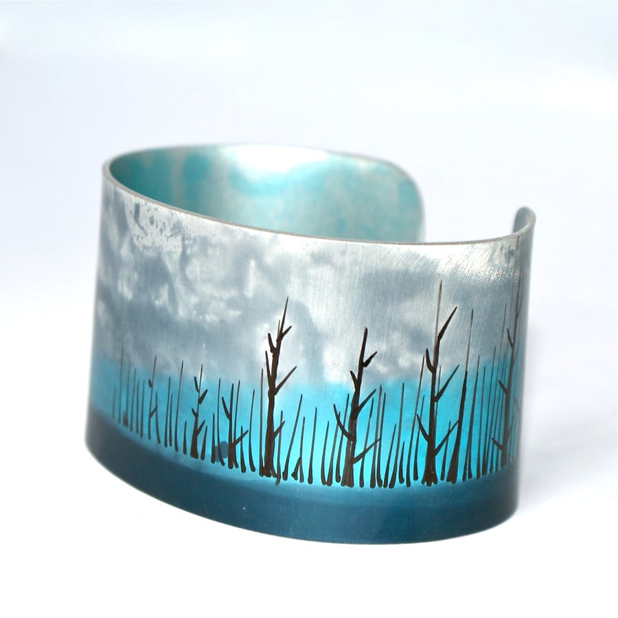 Edge of the woods cuff - narrow