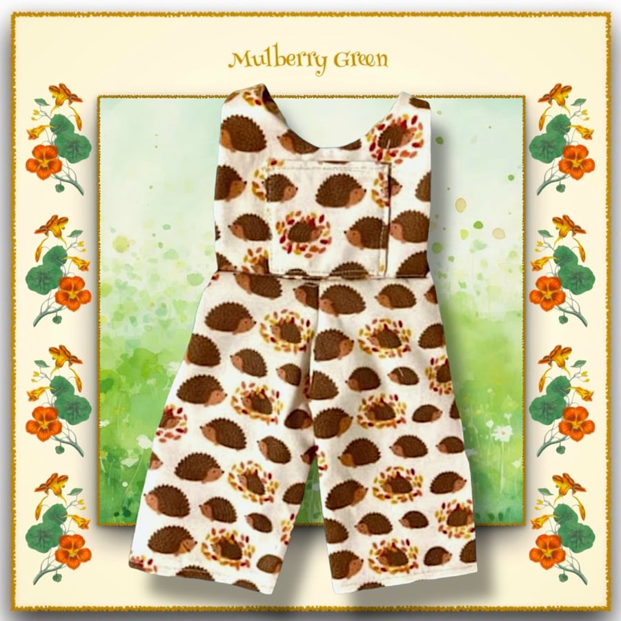 Hedgehog Dungarees