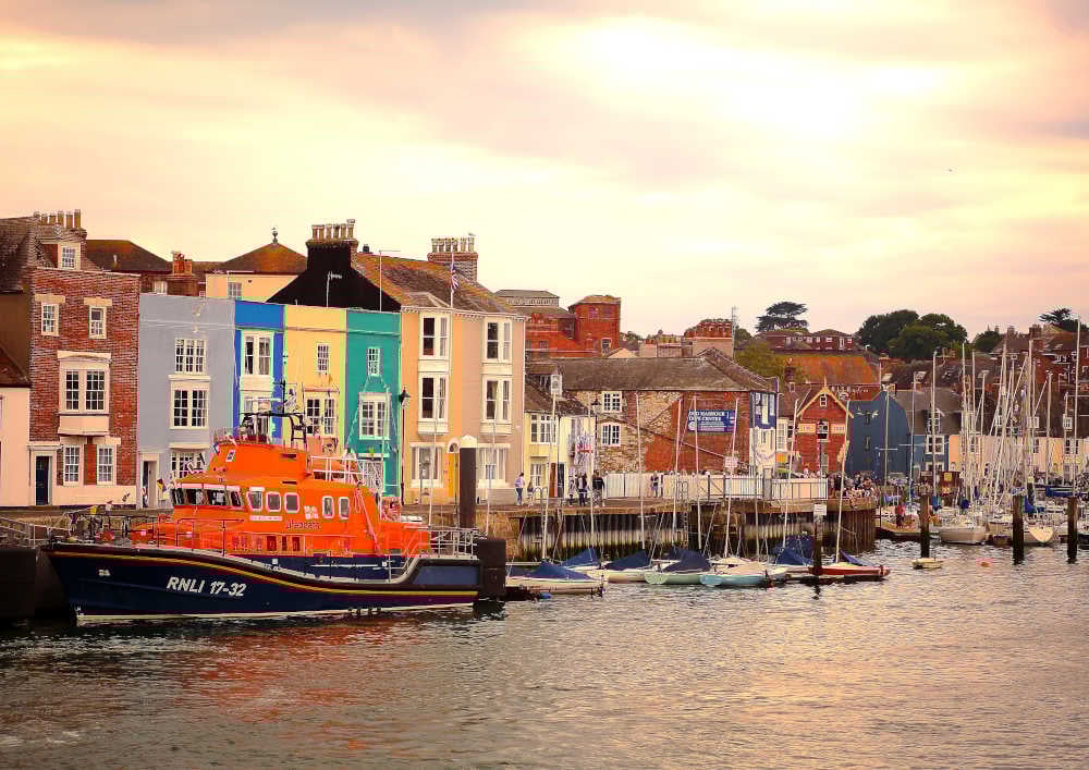 Picture Weymouth Harbour, Old Harbour Weymouth Print, Dorset Photo