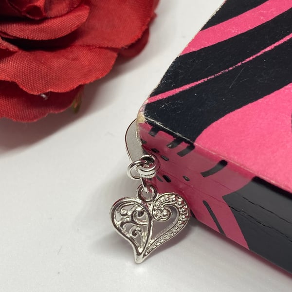 Love Heart Bookmark, Book Lover Gift