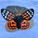 3D Printed articulated tiger moth