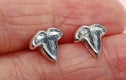 Stud earrings sterling silver