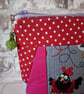 MULTI COLOURED PATCHWORK POUCH - Image 4