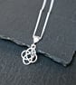 Sterling Silver Necklace - Celtic Knot Labradorit - Image 2