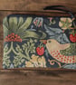 William Morris Strawberry Thief May Pouch Indigo