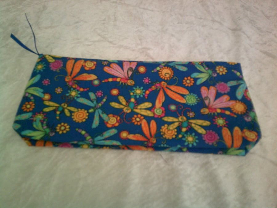 Colourful Dragonflies Pencil Case