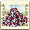 Red Flowered Dress