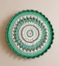 Handmade Crochet Mandala Doily Placemat - Image 3