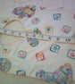 Patchwork Animals Bib and Burp Cloth Set - Image 8