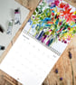 2027 Watercolour Flower Calendar – Diana Fegredo - Image 10