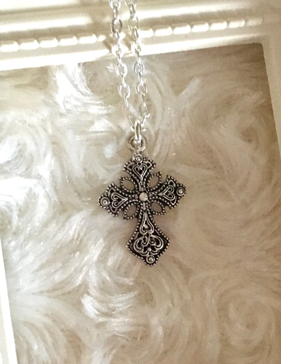 Christian cross pendant