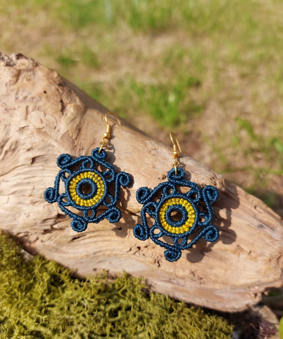 Geometry Spiral Earrings 