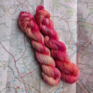 Coral sunset :: cupro cotton :: 4 ply :: 100g