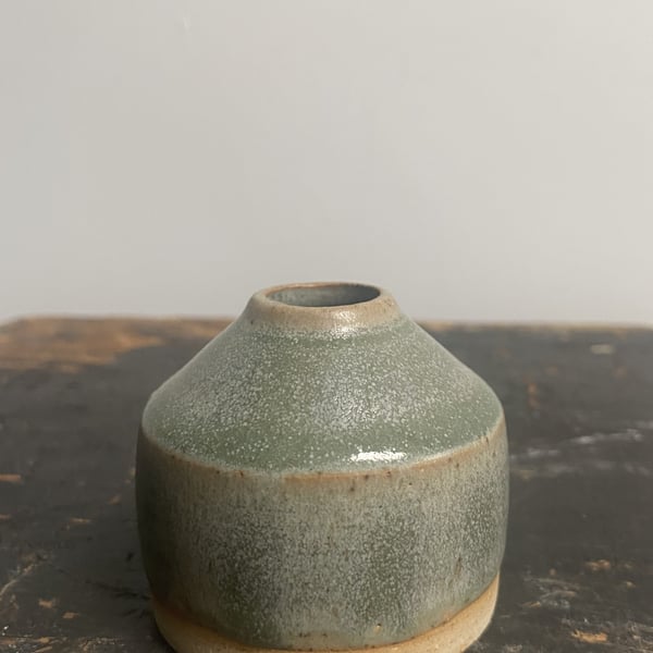 Stoneware bud vase